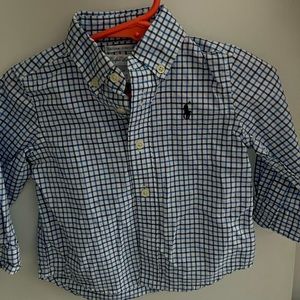 Ralph Lauren Shirt size 12M